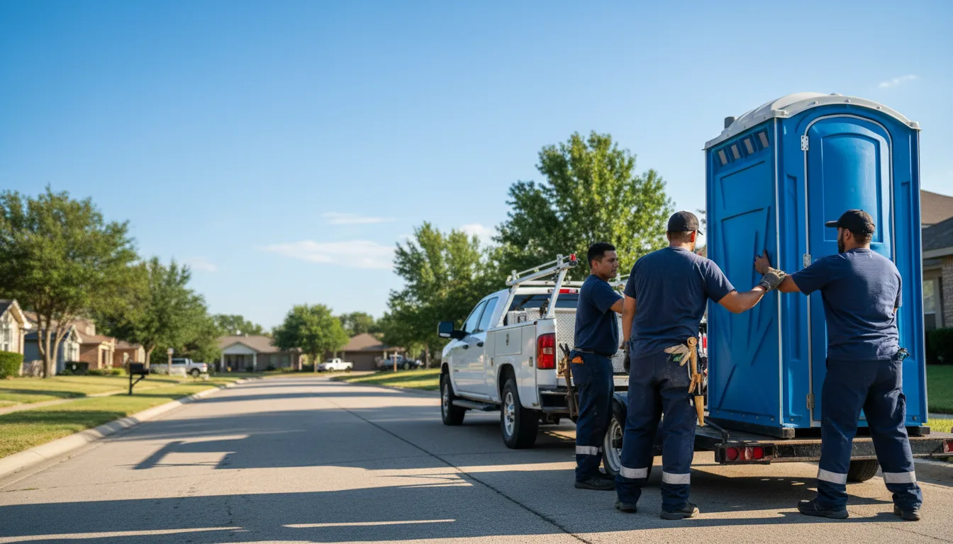 Portable Toilet Rental in Secor, IL near me